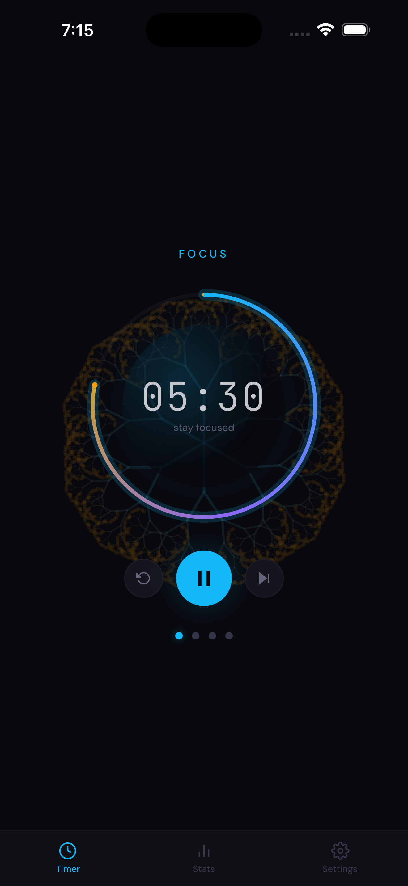Fractal Focus Interface